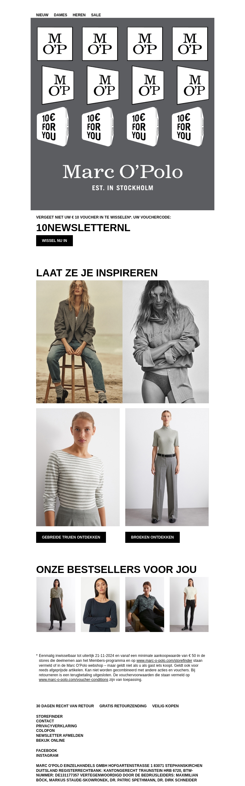 Wissel nu uw € 10 welkomstvoucher in Wissel nu uw € 10 welkomstvoucher in