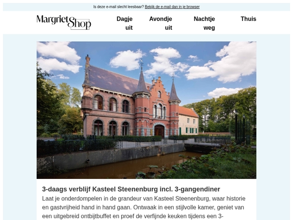 Laat je onderdompelen in grandeur, historie en gastvrijheid