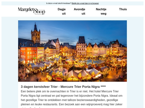 Bezoek de mooiste kerstmarkten van Europa