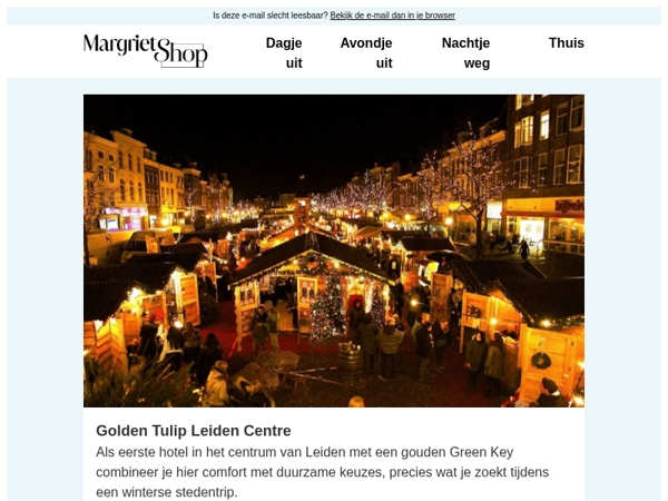 Geniet van een winterse stedentrip in Leiden