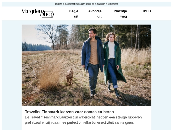 Blijf warm met comfortabele jassen en laarzen