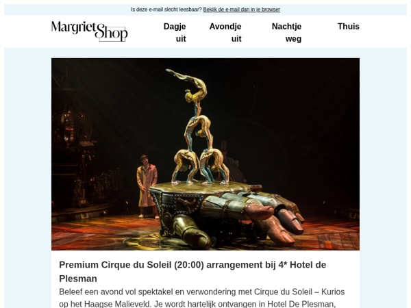 Combineer magie en luxe in één bijzonder uitje