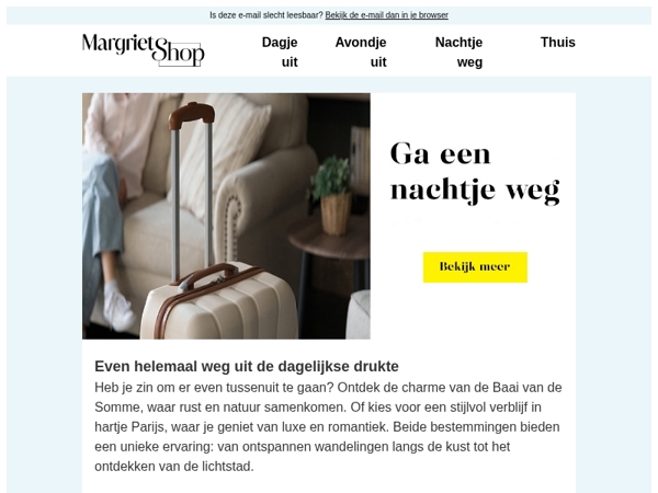 Van kasteeltuinen tot reizen, nu met korting
