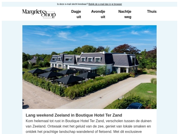 Kom helemaal tot rust in Zeeland