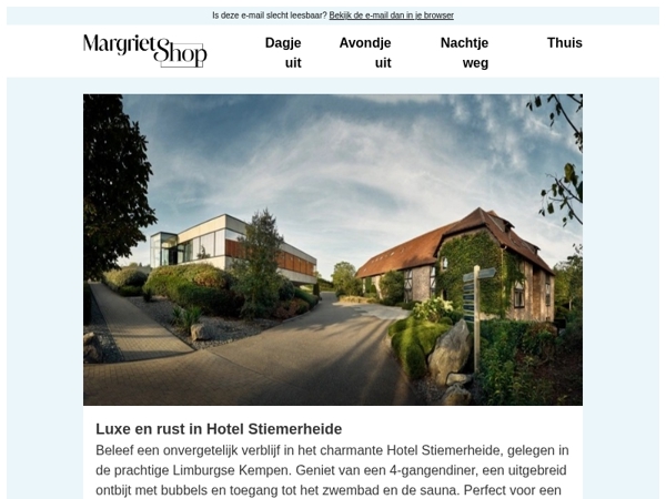 Luxe en rust in Hotel Stiemerheide