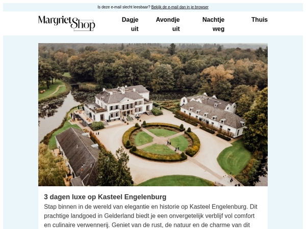 Overnacht extra voordelig in een uniek kasteel