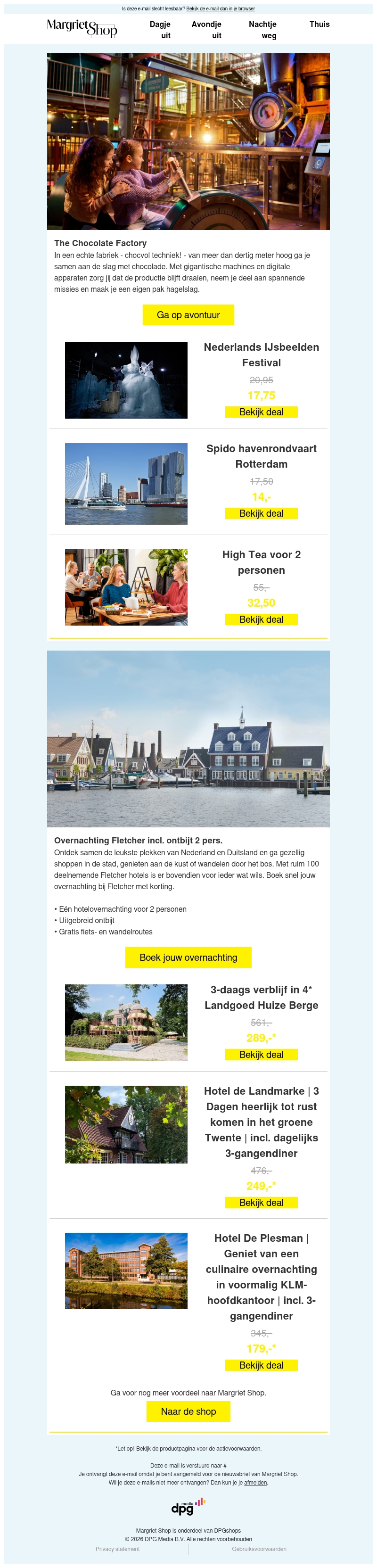 Beleef een dag chocvol techniek Beleef een dag chocvol techniek