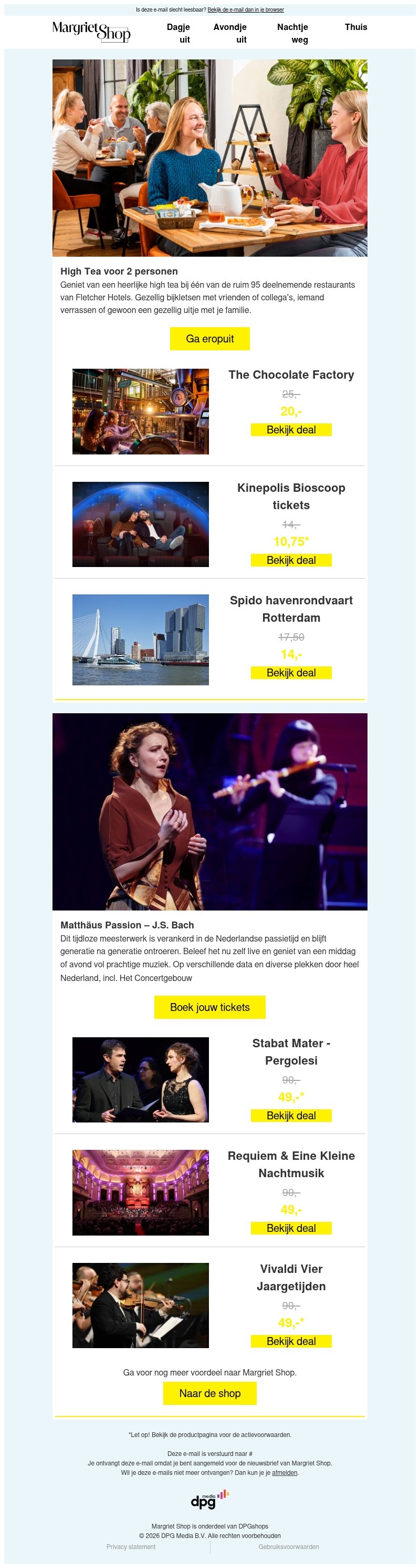 Geniet samen van een heerlijke high tea Geniet samen van een heerlijke high tea