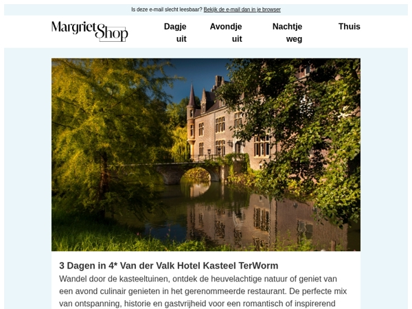 Geniet van de perfecte mix van ontspanning, historie en gastvrijheid