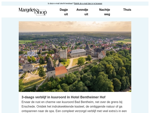 Ervaar de rust en charme van kuuroord Bad Bentheim