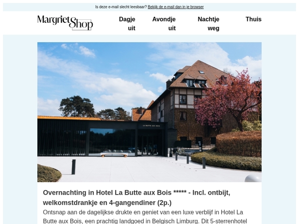 Geniet van een luxe verblijf op een prachtig landgoed