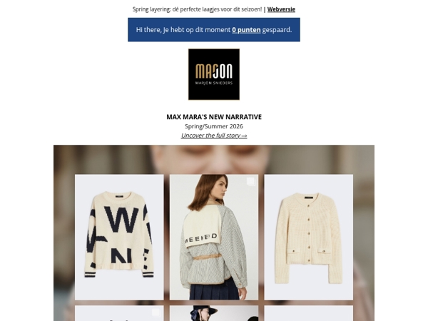 Just Arrived: Max Mara — Light Layers, Iconic Style