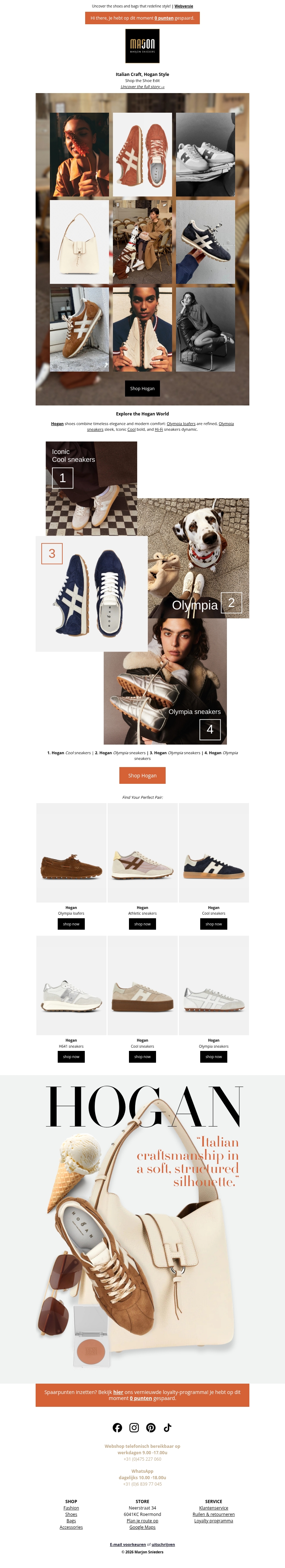 See what’s new at Hogan! See what’s new at Hogan!