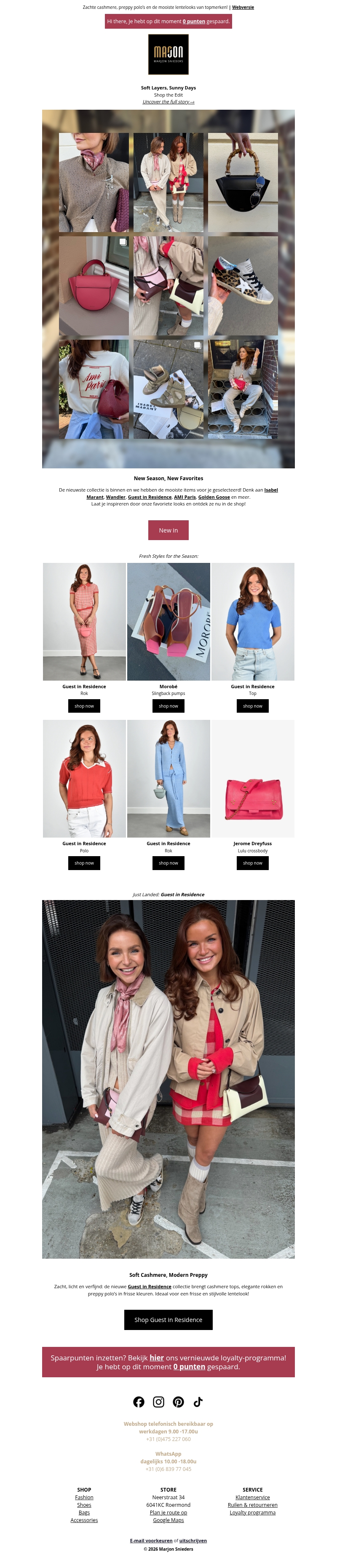 Fresh Looks for Sunny Days! ❤🤍 Fresh Looks for Sunny Days! ❤🤍