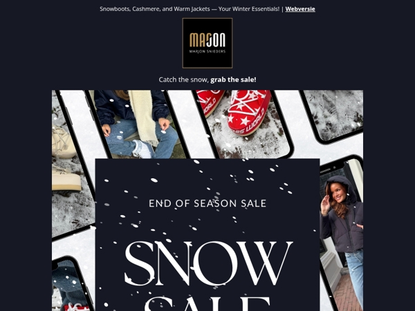 SALE — Your Winter Essentials 🎿 ❄ Up to 50% Off