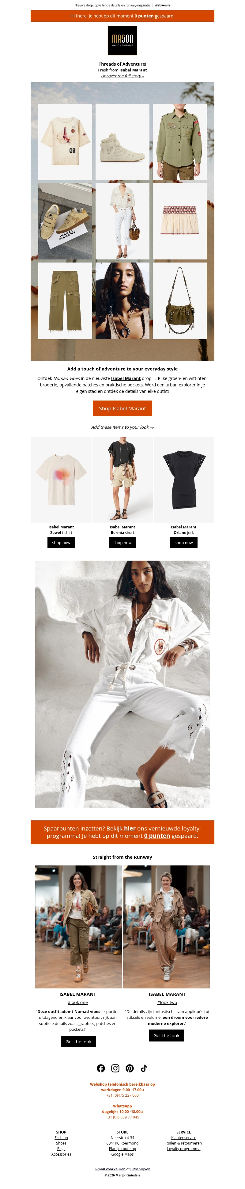 New in! Isabel Marant – Styles Made for Adventure New in! Isabel Marant – Styles Made for Adventure