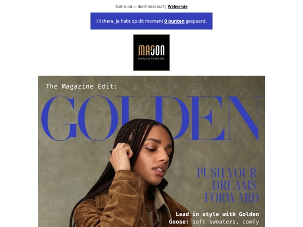 Wear Your Golden Goose Story – The Latest New Collection