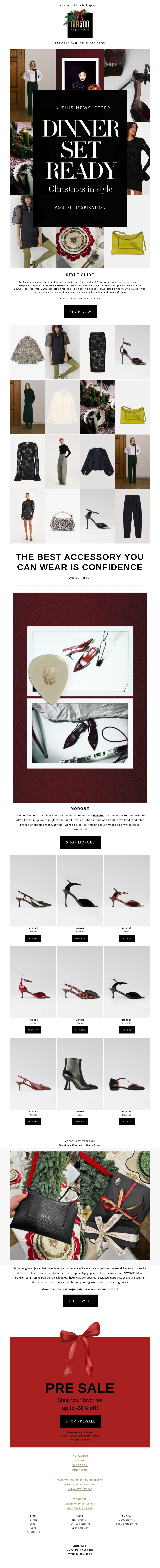 DINNER-SET-READY! Ontdek de nieuwste partywear DINNER-SET-READY! Ontdek de nieuwste partywear