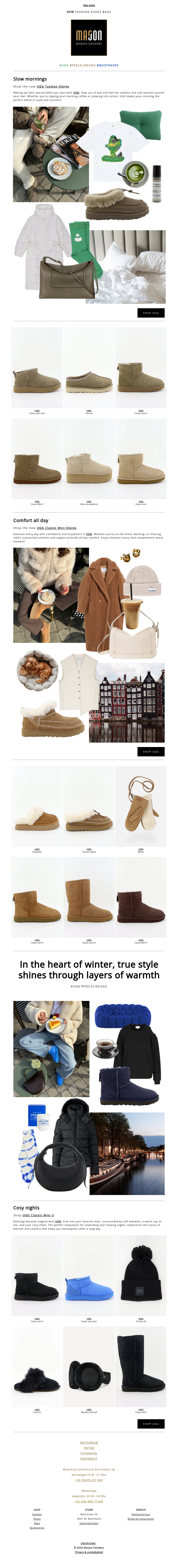 #FEELSLIKEUGG ~ Shop Warm Styles Now! #FEELSLIKEUGG ~ Shop Warm Styles Now!