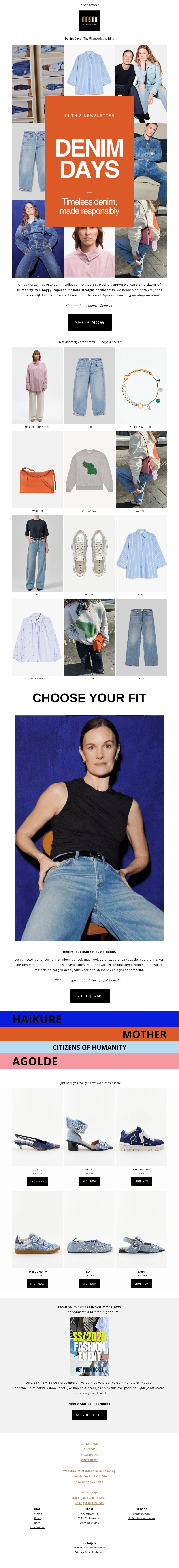 Denim You’ll Love, Made Responsibly 💙 Denim You’ll Love, Made Responsibly 💙