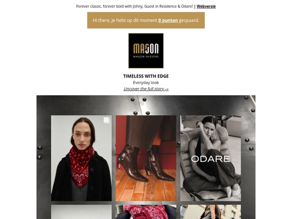 Effortless edge with a timeless attitude!