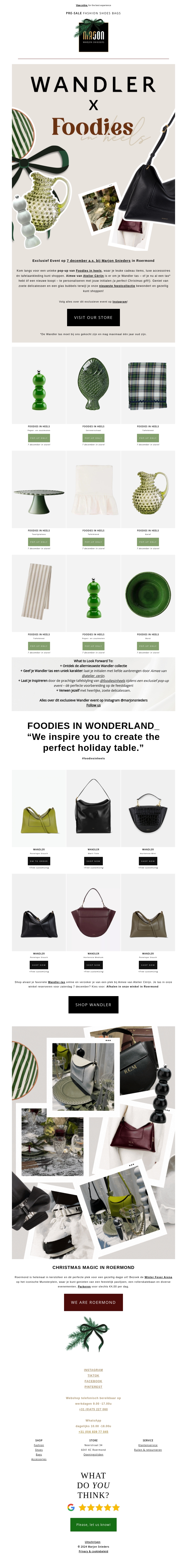 Personalize Your Wandler Bag – Exclusive Event in Roermond Personalize Your Wandler Bag – Exclusive Event in Roermond