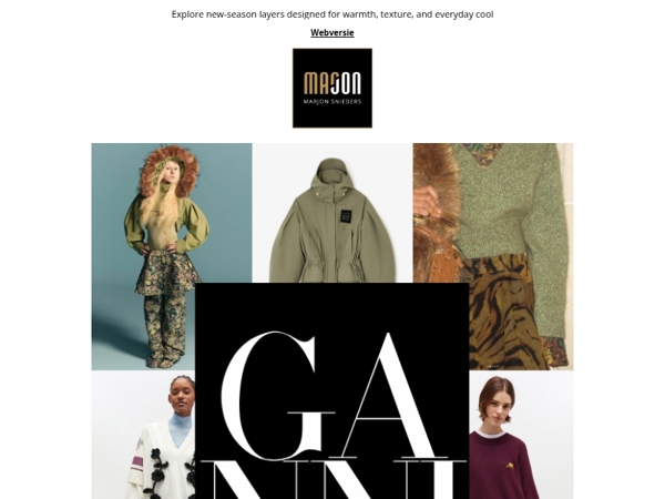 GANNI Layers to LOVE!