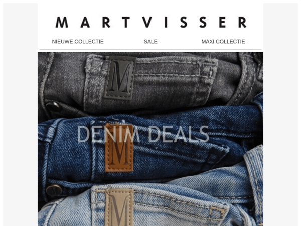 Denim Deals: Shop je favoriete styles met korting