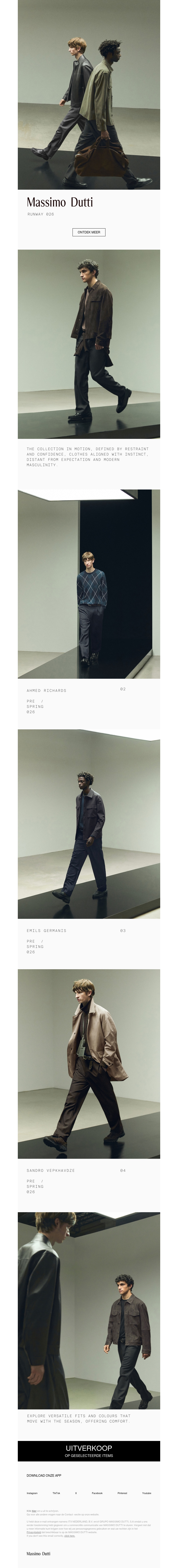 Herencollectie | Runway 2026 Herencollectie | Runway 2026