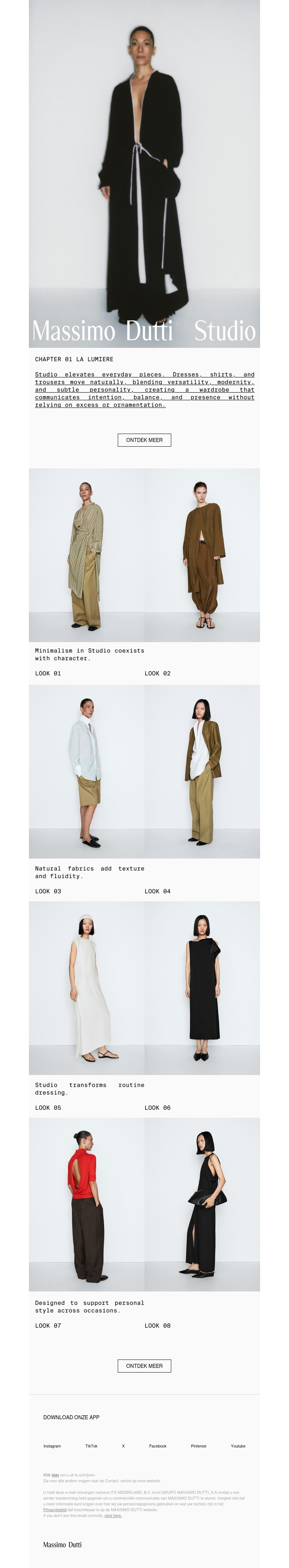 The Lookbook | Massimo Dutti Studio The Lookbook | Massimo Dutti Studio