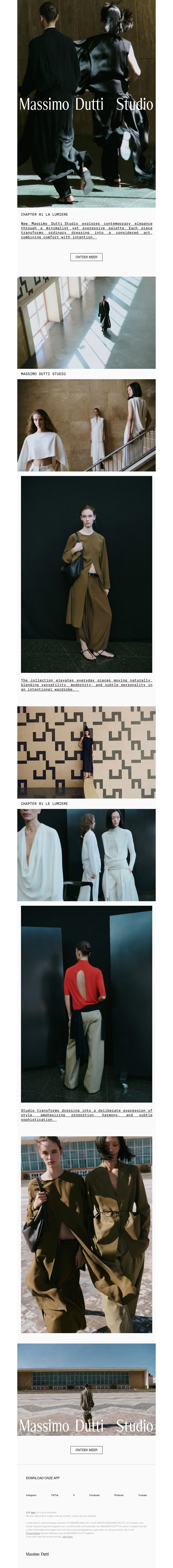 New Massimo Dutti Studio New Massimo Dutti Studio