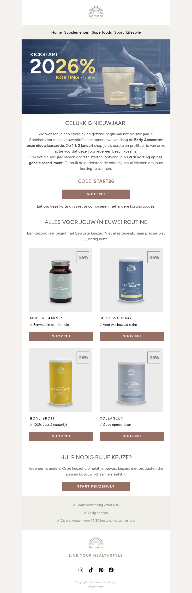Early access is gestart ✨ 26% korting voor jou Early access is gestart ✨ 26% korting voor jou