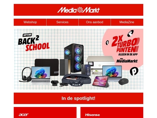 Laatste kans: Back2school loopt bijna af