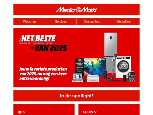 Best of 2025: jouw favorieten in de spotlight
