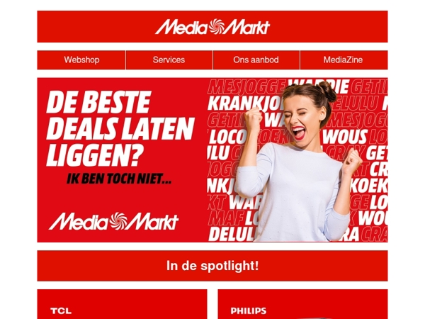 Topdeals op je favoriete merken deze week