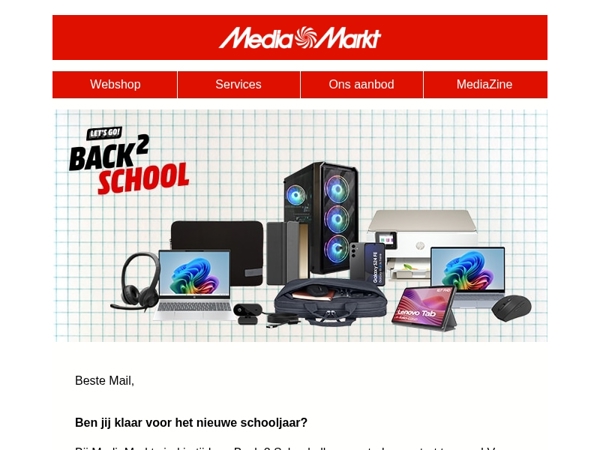 Start het jaar slim met MediaMarkt