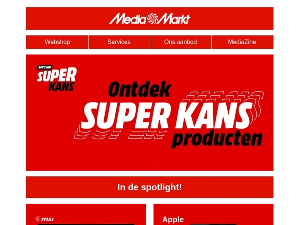 Mis deze superkans niet: pak jouw voordeel vandaag