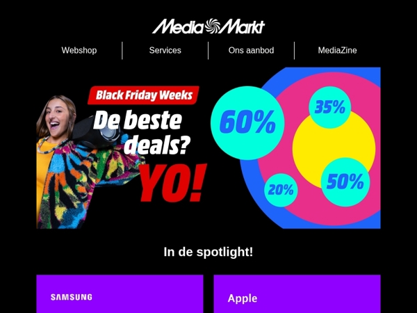 Jouw top picks voor de Black Friday weeks