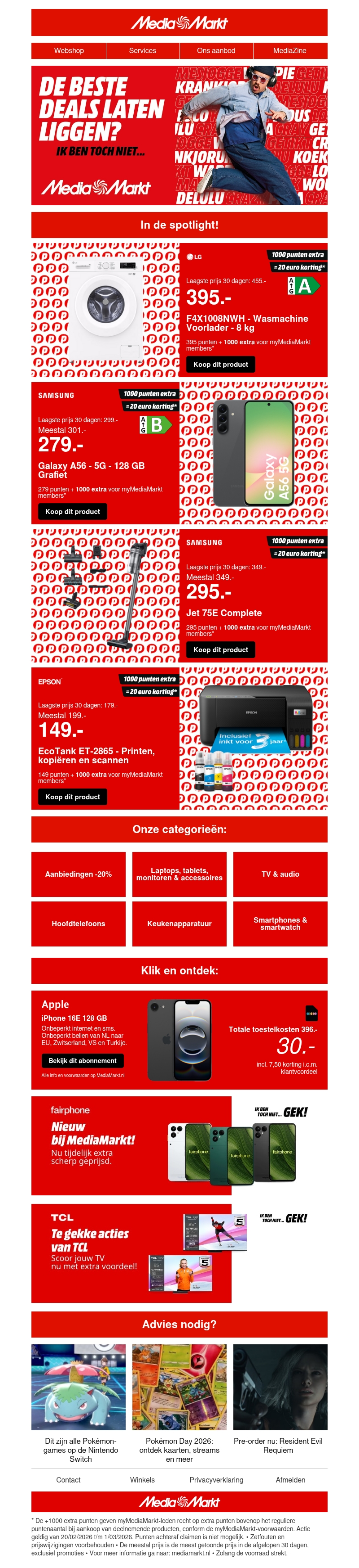 Doorklikken of skippen? Ik ben toch niet… Doorklikken of skippen? Ik ben toch niet…