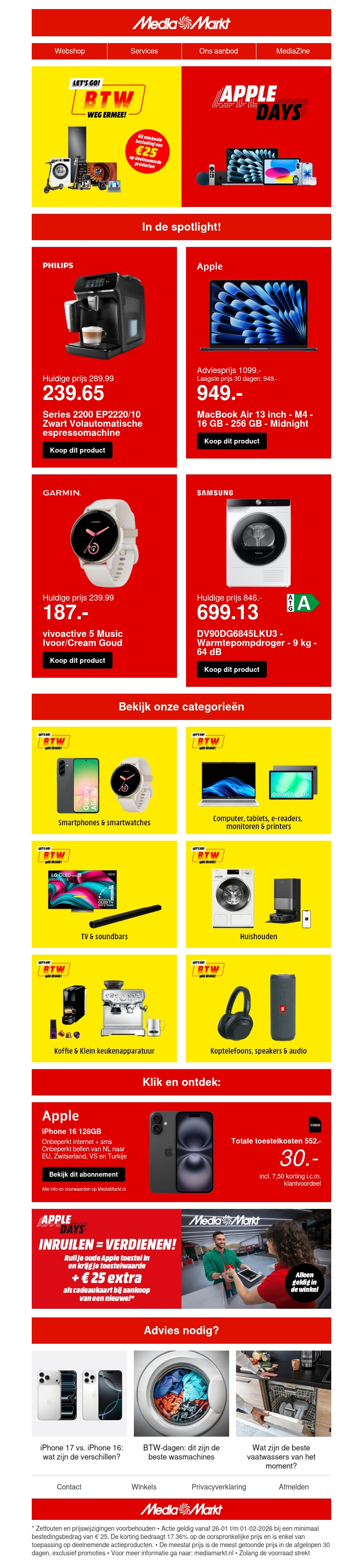 Je laatste kans om zonder BTW te shoppen Je laatste kans om zonder BTW te shoppen