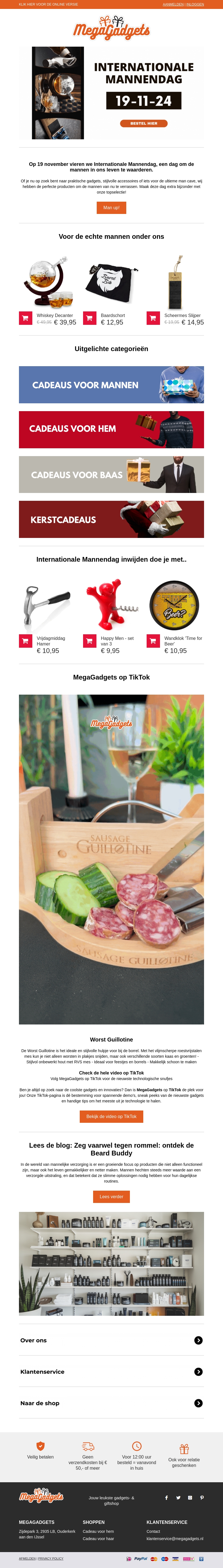 π£ π Internationale Mannendag 2024: Gadgets voor de man van nu π£ π π£ π Internationale Mannendag 2024: Gadgets voor de man van nu π£ π