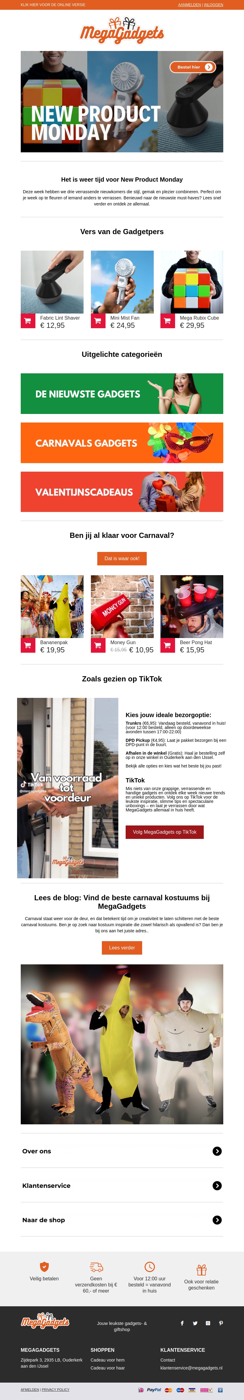 📣 New Product Monday: Verfrissend nieuw, elke week 📣 📣 New Product Monday: Verfrissend nieuw, elke week 📣