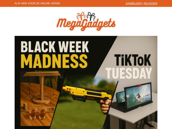 Dag 2 van 5 Days of Madness is live. TikTok-deals wachten op jou ⚡