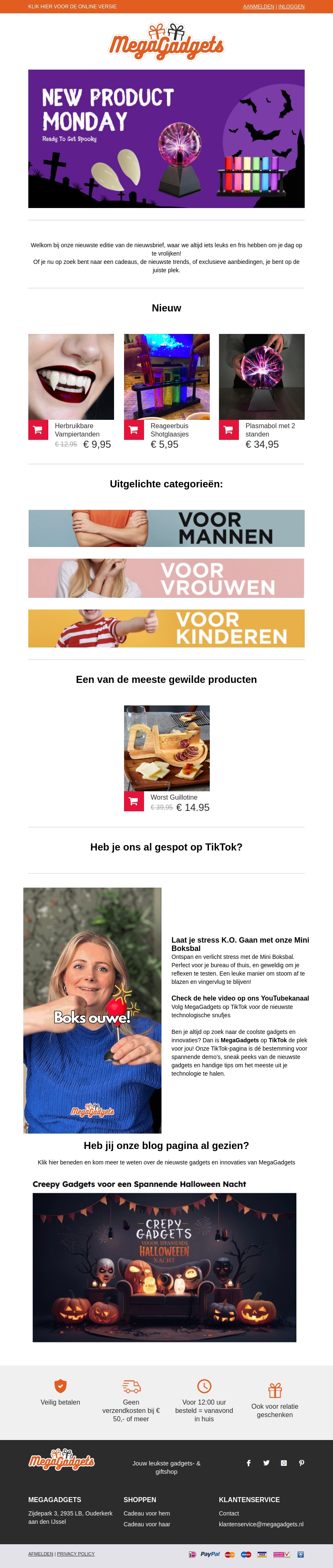 🎉Nieuwe week, nieuwe gadgets. Ontdek nu de nieuwste snufjes. 🎉 🎉Nieuwe week, nieuwe gadgets. Ontdek nu de nieuwste snufjes. 🎉