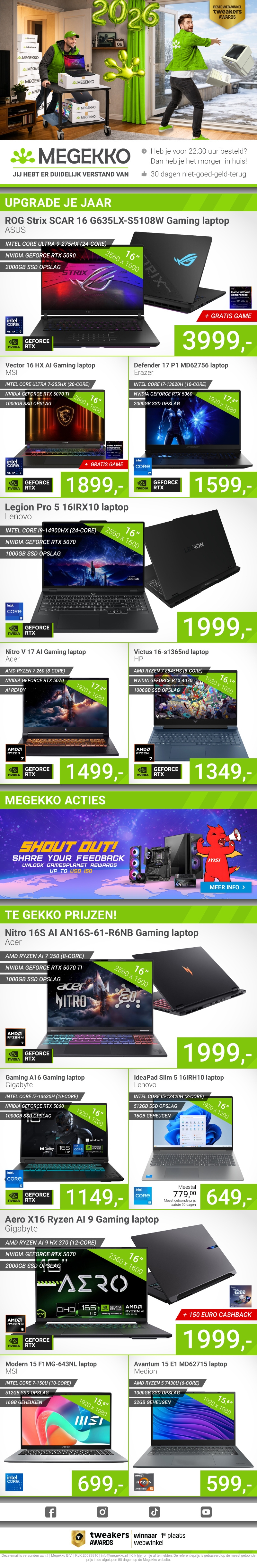 Upgrade je jaar Upgrade je jaar