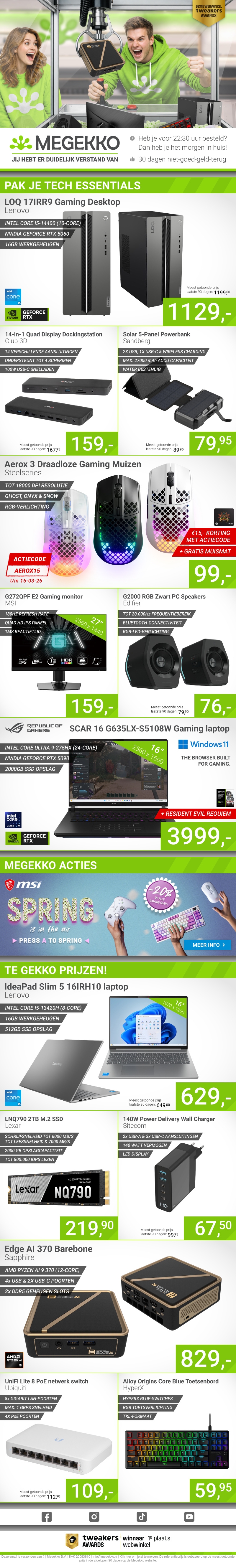 Pak je Tech Essentials Pak je Tech Essentials