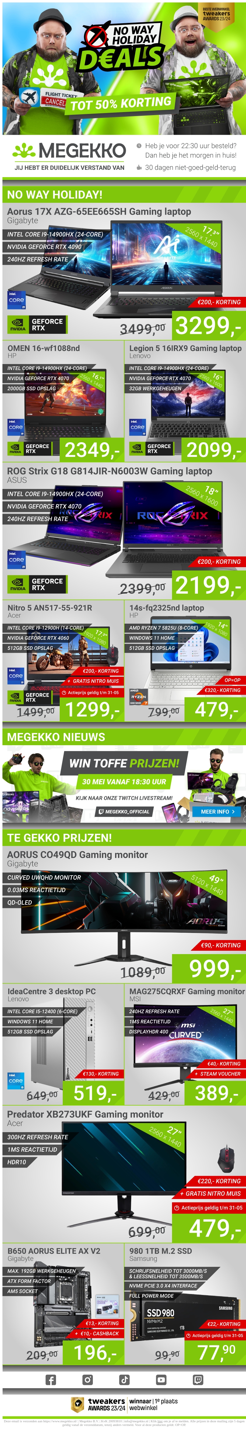 NO WAY HOLIDAY! NO WAY HOLIDAY!