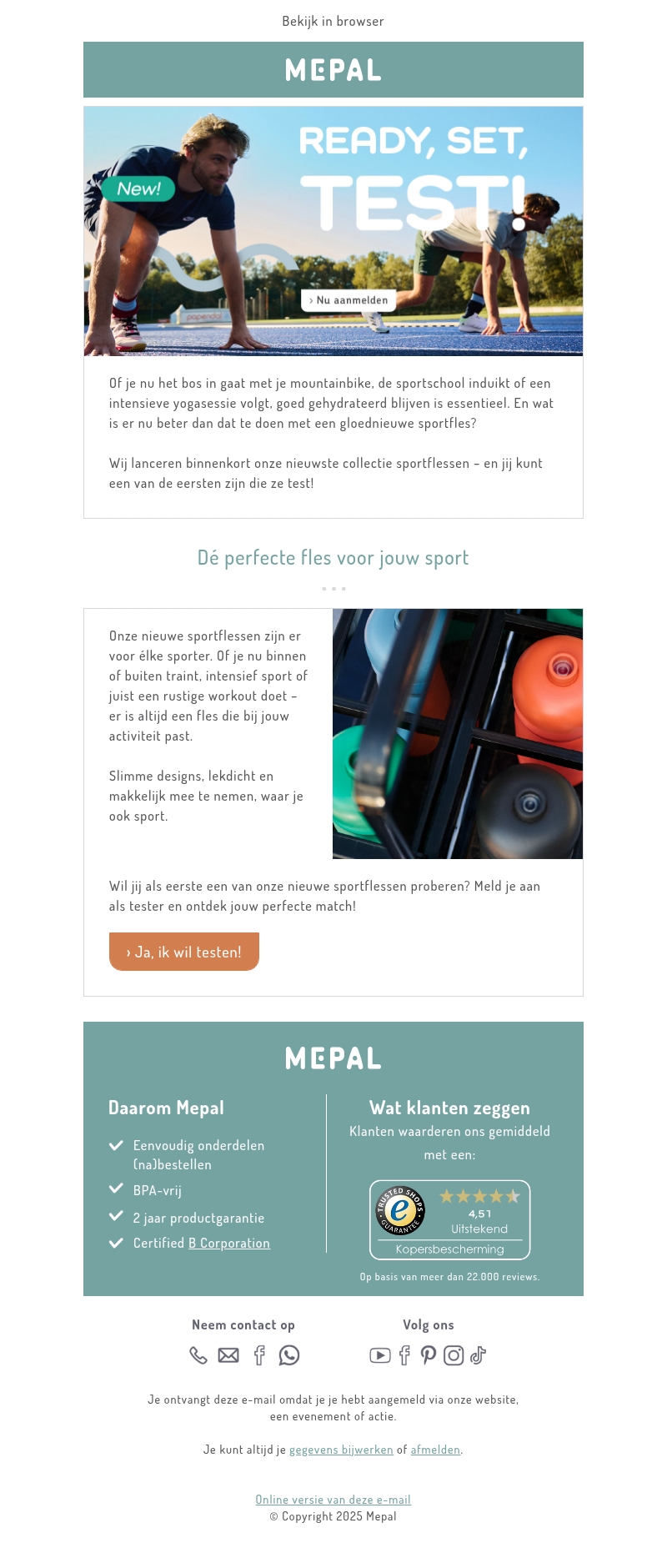 Nieuwsgierige sportievelingen gezocht Nieuwsgierige sportievelingen gezocht