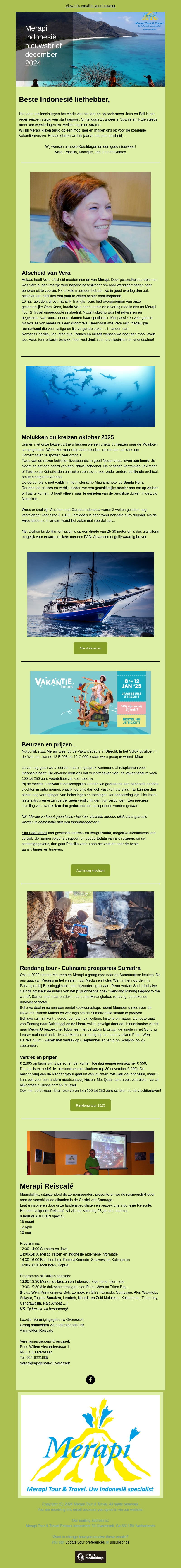 Merapi Nieuwsbrief december 2024 Merapi Nieuwsbrief december 2024