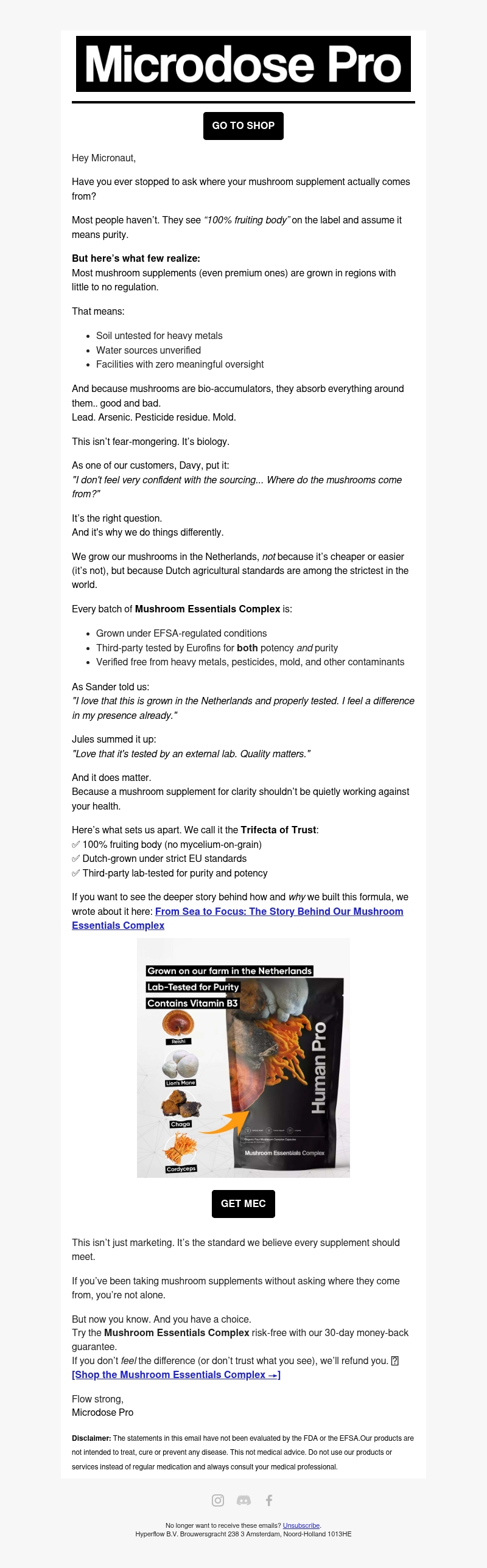 The risk hiding in your mushroom supplement The risk hiding in your mushroom supplement